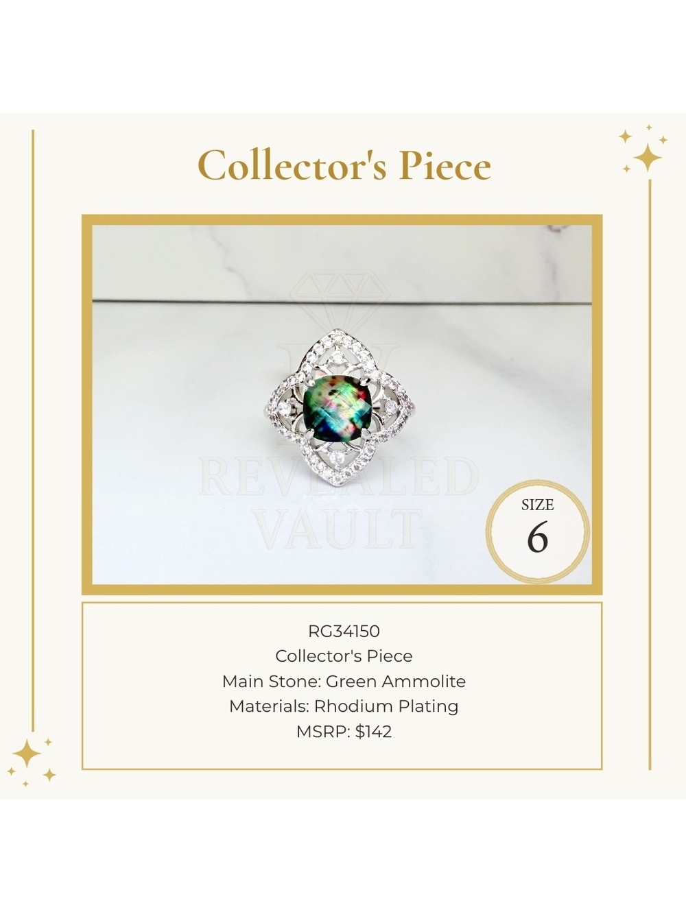 Collectorβs Piece - Size 6 - OG